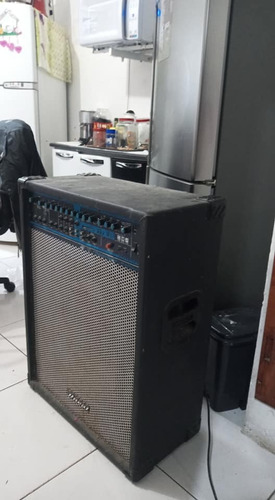 Caixa Amplificada 3 Canais Falcon Xs400.3 - 10 Slim 400w