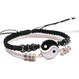 Pulsera Para Parejas Yin Yang Regalo San Valentín Amor