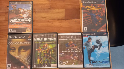 Vendo El Lote Juegos Ps2 Pes 2020 Pes 2008 Y Otros.