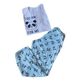 Pijamas Cod Panda Celeste