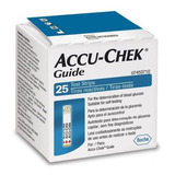  Tiras Reactivas Accu-chek® Guide 25 Unidades