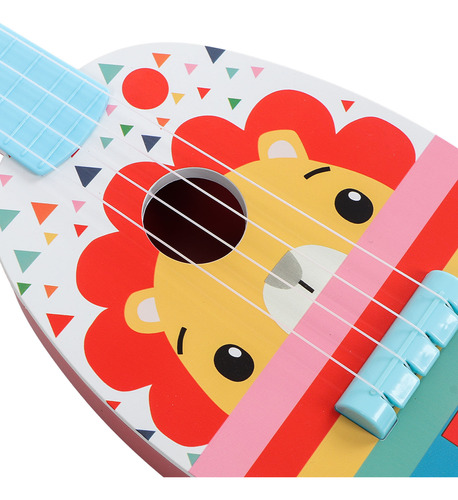 Ukelele De Juguete Para Niños De 4 Cuerdas, Excelente Sonido