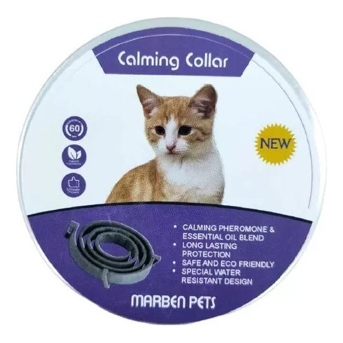Marben Collar Calming Gato Largo 62cms Control Ansiedad - Ar