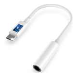 Adapatador Convertidor Usb Tipo C A Jack 3.5mm Usb C A Audio