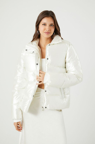 Campera Abrigo Forever 21 Usa Puffer Importada Tendencia