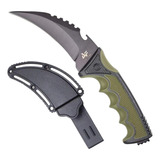 Faca Karambit Saqueadora Albatroz Tática Com Bainha