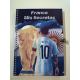 Diario Intimo Cuaderno Mundial Messi