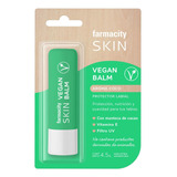 Protector Labial Farmacity Skin Vegano X 4,5 G