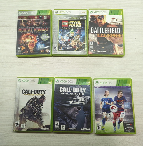Lote Juegos Xbox 360 Originales