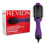 Revlon Salon One Step Cepillo Secador Voluminizador Violeta