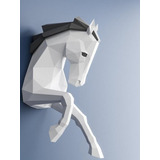 Caballo Horse De Pared Papercraft 