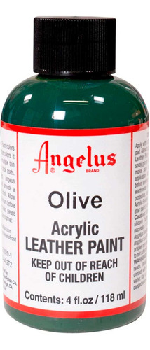 Pintura Acrílica Angelus 4 Oz ( 1 Pieza ) Color Olive