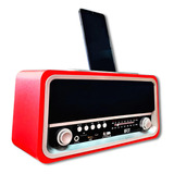 Radio Retro Vintage Irt Bluetooth /am /fm Recargable Retro06