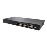 Switch Cisco 26+2sfp Gigabit Smart Switch Sg220-26-k9-ar 