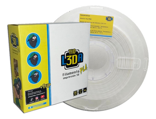 Filamento 3d Pla+ Tio L3da De 1.75mm (caja 10 Kg)