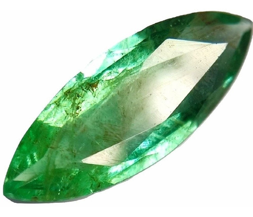 Esmeralda Cristalina Natural Corte Marquesa 13.55mm. 1ct.