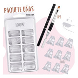 Set Accesorios De Uñas De Polygel Para Manicura Tips Pinzas