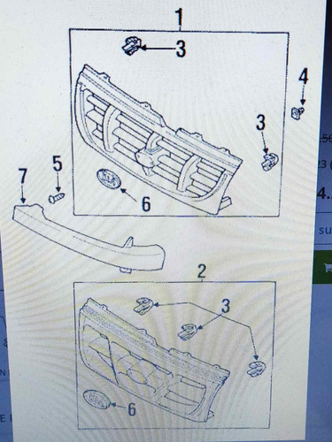 Moldura Filer Platina Faro Parachoq Delant Lh Sportage95-02  Foto 4