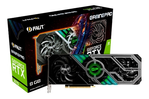 Placa De Vídeo Rtx 3070 Oc Palit Gddr6 8gb Lhr