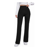 Elástico Pantalón Larga Mujer Tenis Moda Casual Pantalones