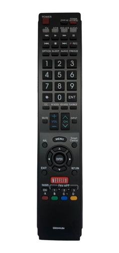 Control Remoto Smart Para Tv Sharp Aquos