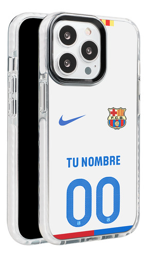 Funda Para iPhone Jersey Visita Bacelona Tu Nombre