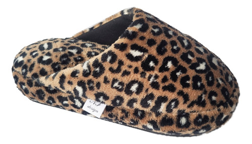 Pantufla Espumon Mujer Peluche - Invierno - Naif