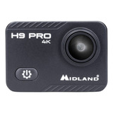 Cámara De Video Midland H9 Pro 4k Negra