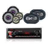 Pioneer Falante 6 Pol + Rádio + Le Son Ls5 E Ls69 Som Carro