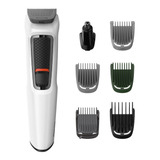 Recortador Para Barba Y Pelo 7 En 1 Philips Mg3721/77 Blanco