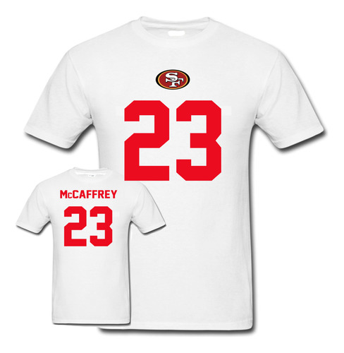 Playera 49ers De San Francisco Nfl Christian Mccaffrey 23 Bl