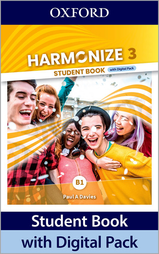 Harmonize 3 -    Student Book With Digital Pack Kel Edicione