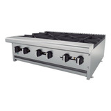 Parrilla De 6 Quemadores Marca Asber Aehp-6-36 Sin Base