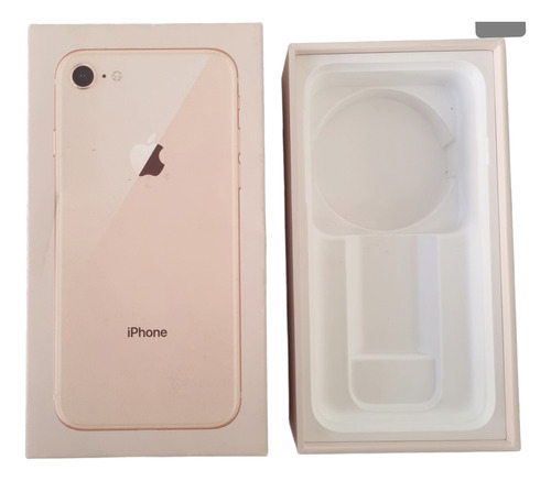 Caixa Original iPhone 8 64gb + Adaptador Para Fone + Chave