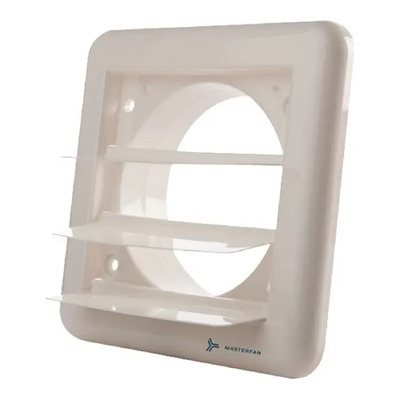 Extractor Aire Axial 4 Pulgadas Blanco Masterfan 2300rpm Silencioso