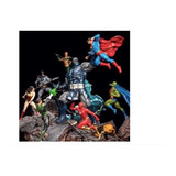 Archivo Stl Liga De La Justicia Vs Darkseid Diorama 3d X026
