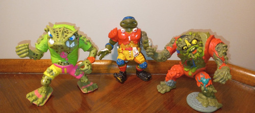 Lote De Figuras Tortugas Ninja Playmates