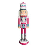 Figura Soldado Cascanueces De Madera, 35 Cm/ 2024