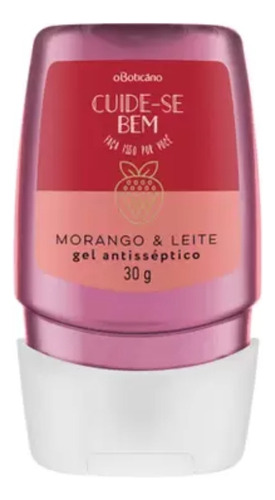 Gel Para Mãos Cuide-se Bem Morango E Leite Oboticario 