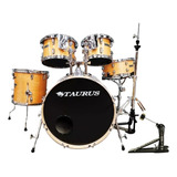 Bateria Taurus Mfp-710 De Maple 5 Cuerpos Con Set De Fierros