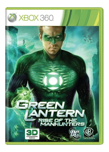 Jogo Lanterna Verde Green Lantern Xbox 360 Original Físico