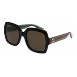 Lentes De Sol - Gucci Gg0036s Rectangle Sunglasses For Women