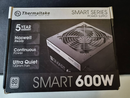 Fuente Thermaltake 600w Smart Spd-0600p 80 Plus