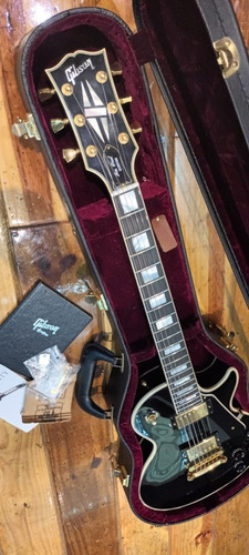 Guitarra Gibson Custom Les Paul Custom Shop -black Beauty
