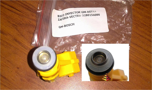 Injector Bosch Gm Astra Zafira 1.8 2.0 8v 0280156086 Foto 3