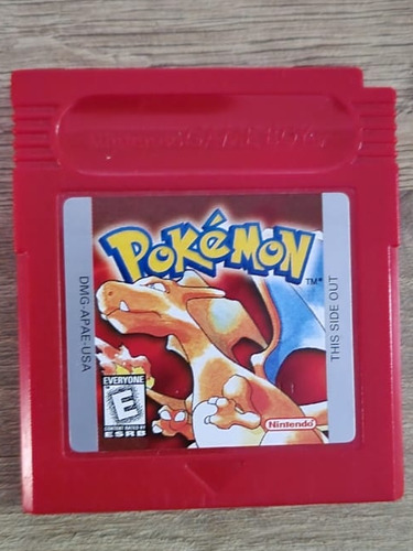 Cartucho Original Pokemon Rojo Gameboy Made In Japan