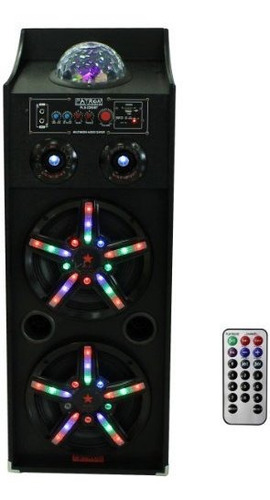 Patron Pro Audio Pls-2200bt Sistema De Altavoces Duales De 1