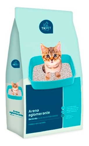 Arena Para Gatos Aglomerante 20kg 