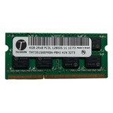 Memoria Notebook 4gb Ddr3 12800s 1600mhz Teikon 1rx8