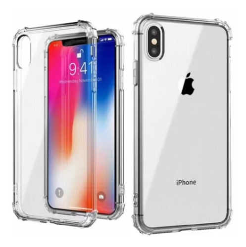 Capa Anti Impacto Silicone Para iPhone X Xr Xs 11 11pro